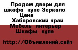 Продам двери для шкафа -купе Зеркало  › Цена ­ 15 000 - Хабаровский край Мебель, интерьер » Шкафы, купе   